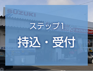 鈑金塗装の流れ